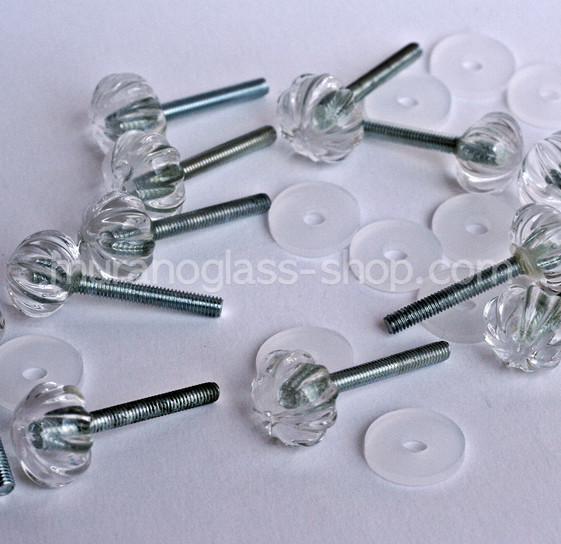 Screws for ceiling lamps, Two screws for ceiling lamps