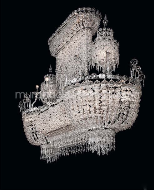 2819 Chandelier, Spectacular scenographic chandelier