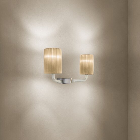 Can Can wall lamp, Wall light in crystal