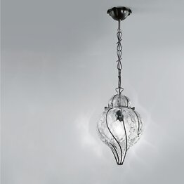 Cristal suspended lamp