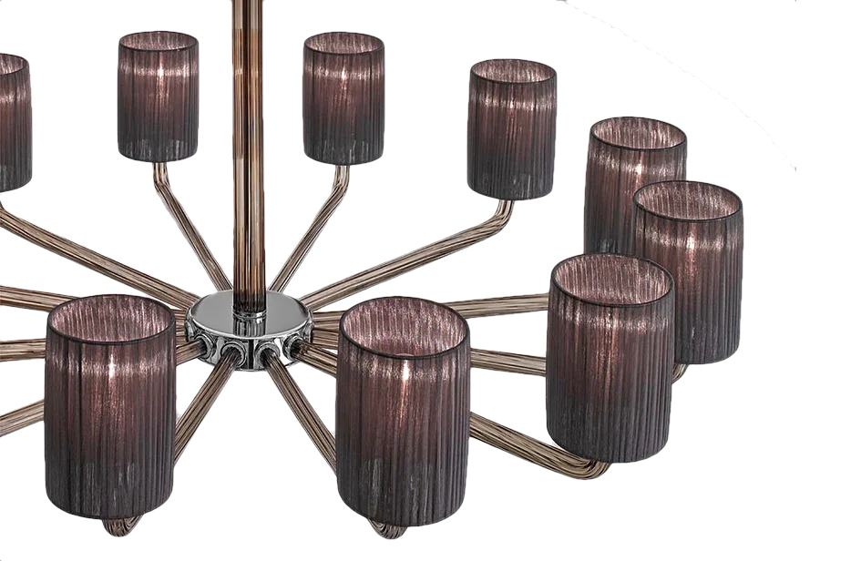 Chandeliers with Lamp shades