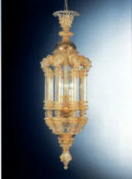 Lantern made with Murano glass