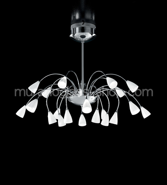 111 Series Chandeliers, Milk White chandelier