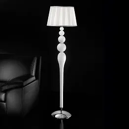 Crystal floor standing light