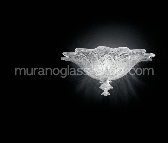 2250 Wall lights series, Wall light with crystal graniglia and 24k gold