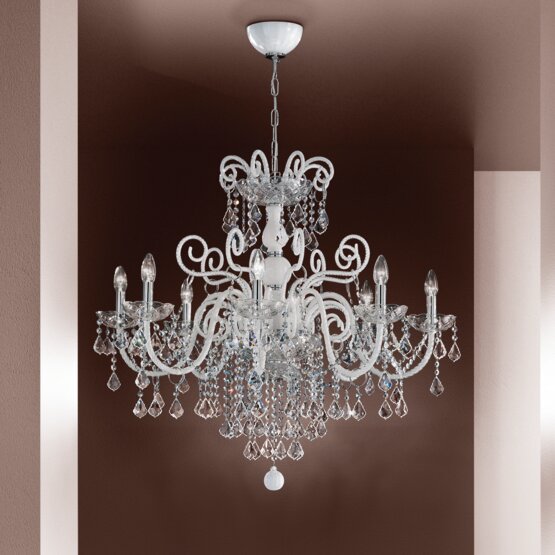 Bohemia Star chandelier, Crystal bohemia style chandelier