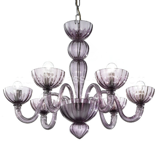 Nielsen Chandelier, Amethyst chandelier