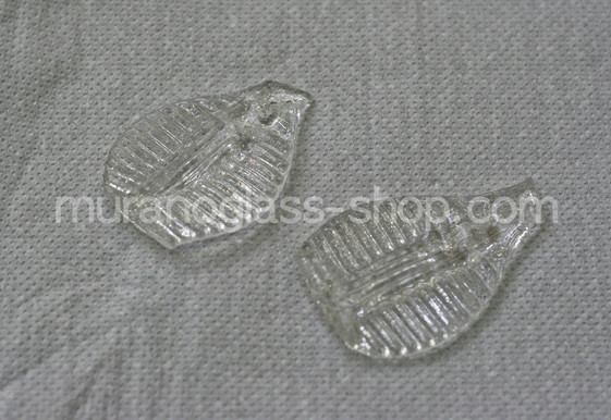 Leafs, Glass leaf for mirrors 7cm