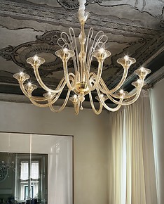 Twelve lights chandelier