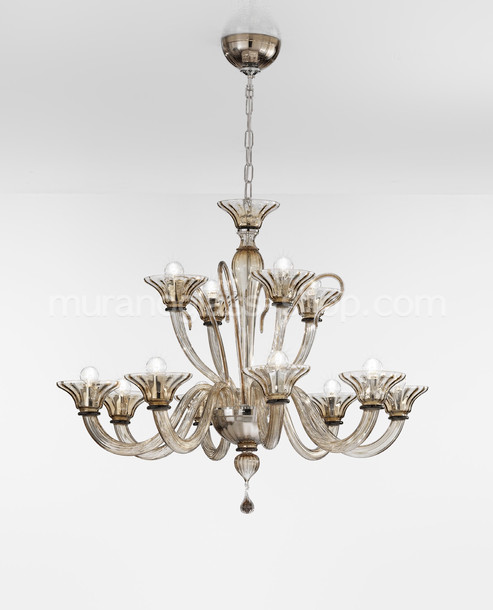 Koons Chandelier, Twelve lights crystal chandelier