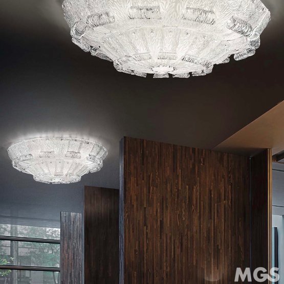 Tribuno Ceiling light, Crystal ceiling lamp