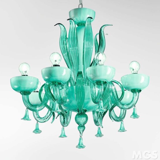 Foscari Chandelier, Chandelier in crystal