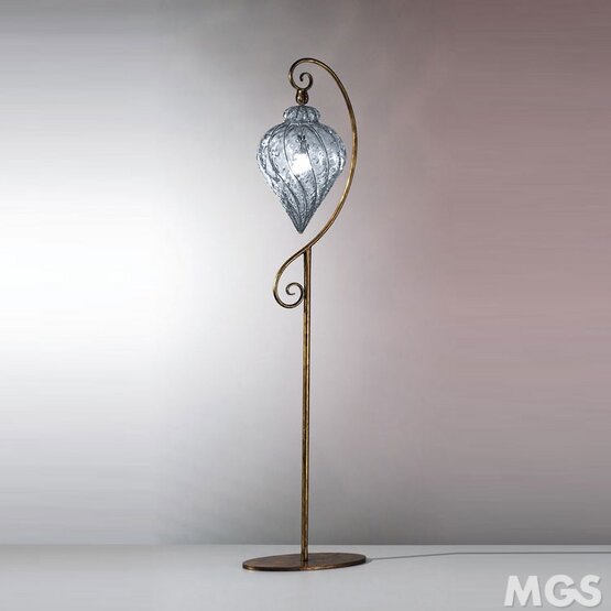 Floor Lamp , Floor lamp with crystal lantern