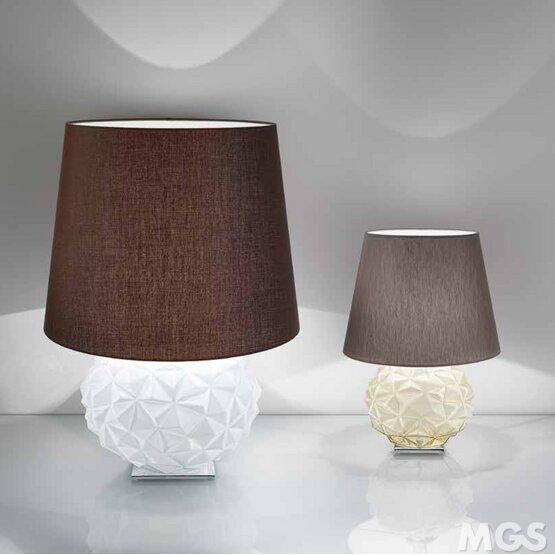 Table Lamp Nebulosa, Table Lamp Nebulosa in Smoked crystal