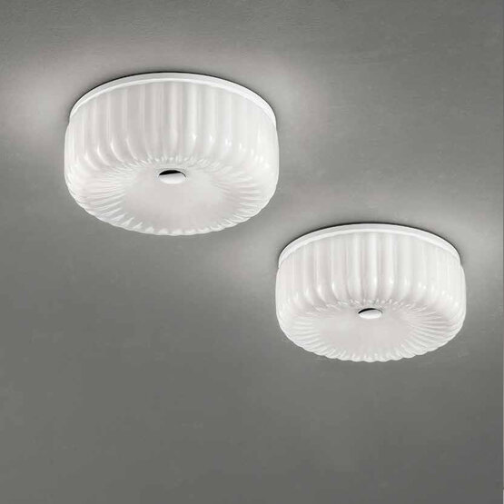 Korinthos Ceiling Lamp, Ceiling Lamp in gray color