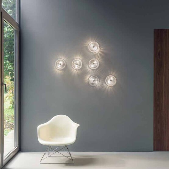 Korinthos Ceiling Lamp, Ceiling Lamp in smoked color