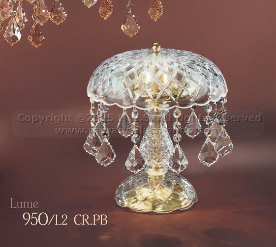Bohemian Table Lamps 950 Series, Bohemia style light crystal