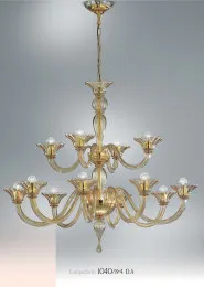crystal chandelier at twelve lights