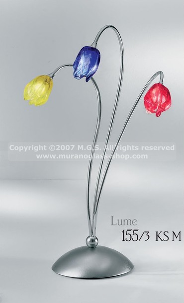 155 Table lamps, Multi colored table lamp