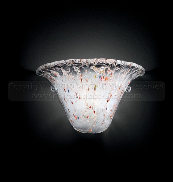 1188 Wall light, Wall light in opaque crystal