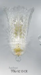 Crystal wall light