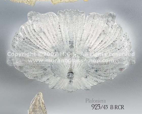 923 series Ceiling lamps, Ceiling lamp with crystal dew