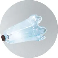 Light blue opal - (burnished series)
