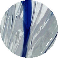 Suspended lamp MGS 2007 - blue and white